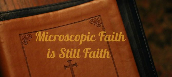 Microscopic Faith is Still Faith