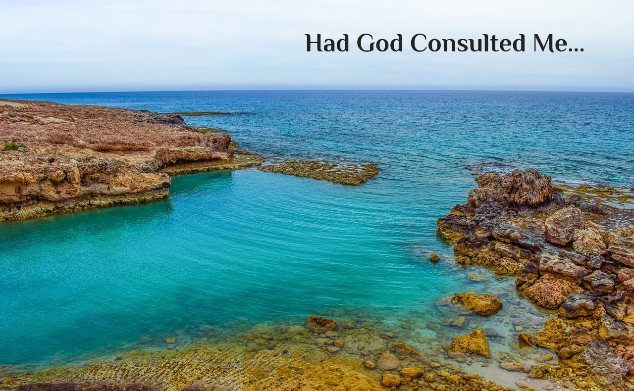 Had God Consulted Me… Had God Consulted Me…